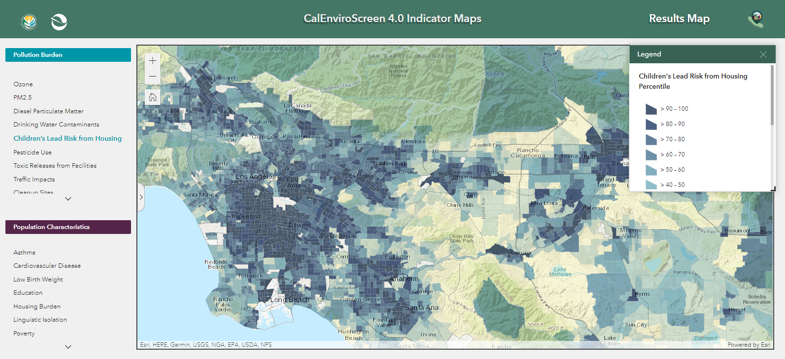 CalEnviroScreen’s New Lead Exposure Factor – Green City Blog